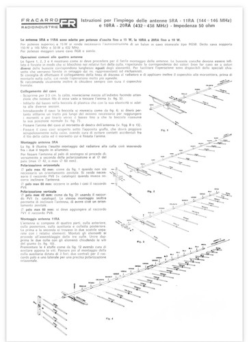 Antenna fracarro 5ra - antenna, nuova